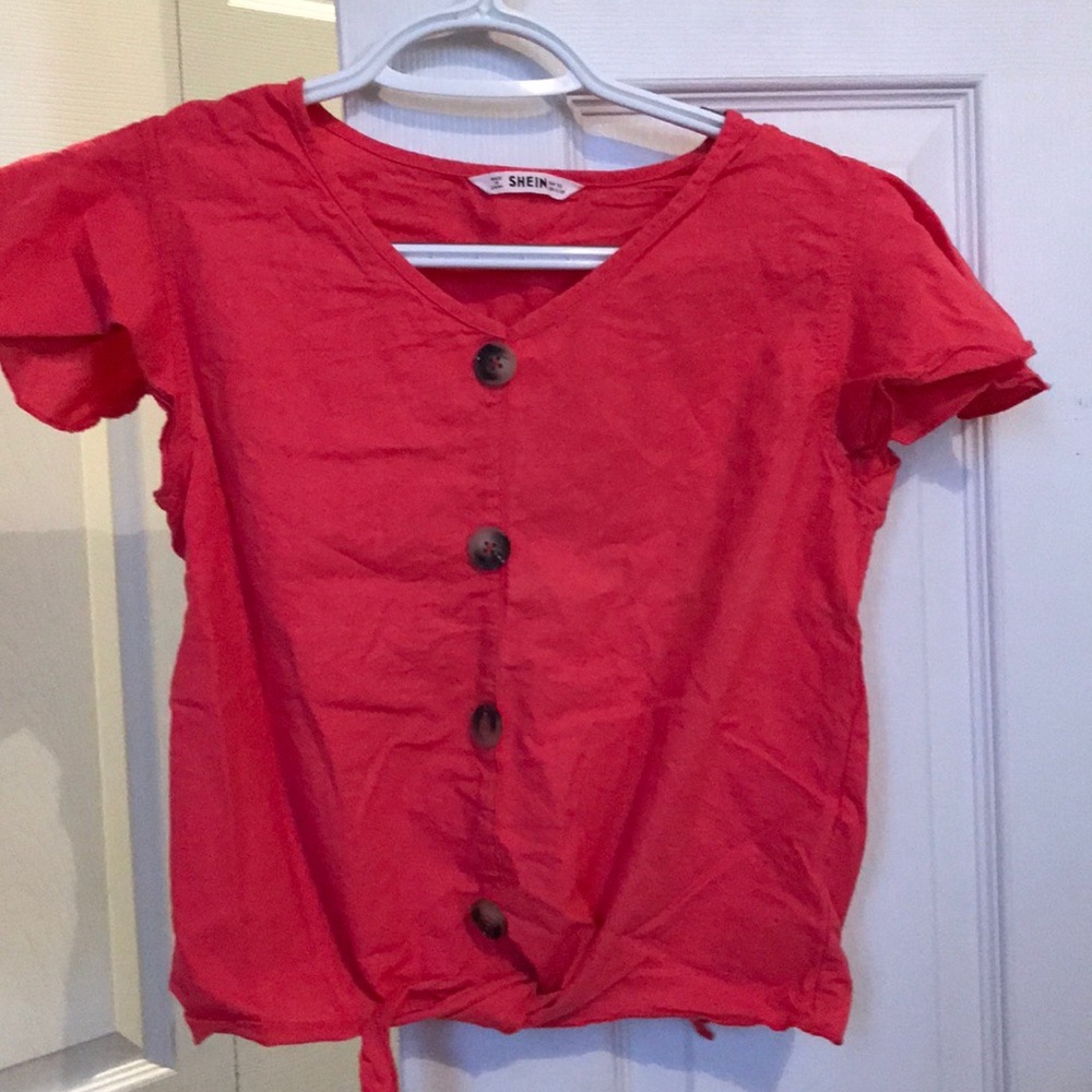 Button down T-shirt